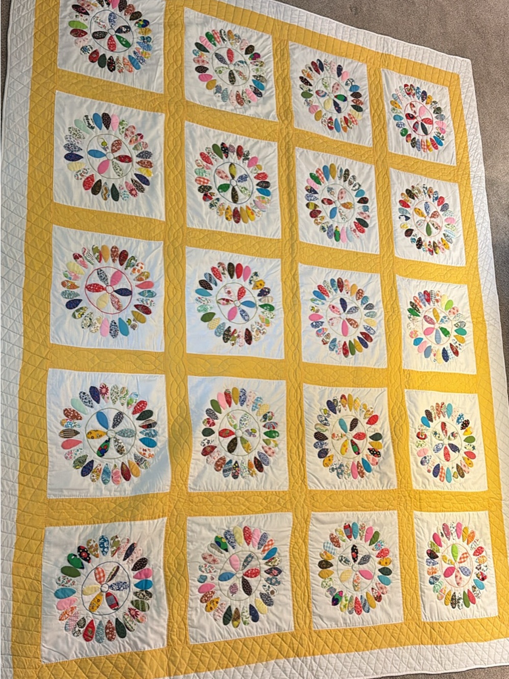 Pennsylvania Folklife Society - Quilt  75 x 94 “